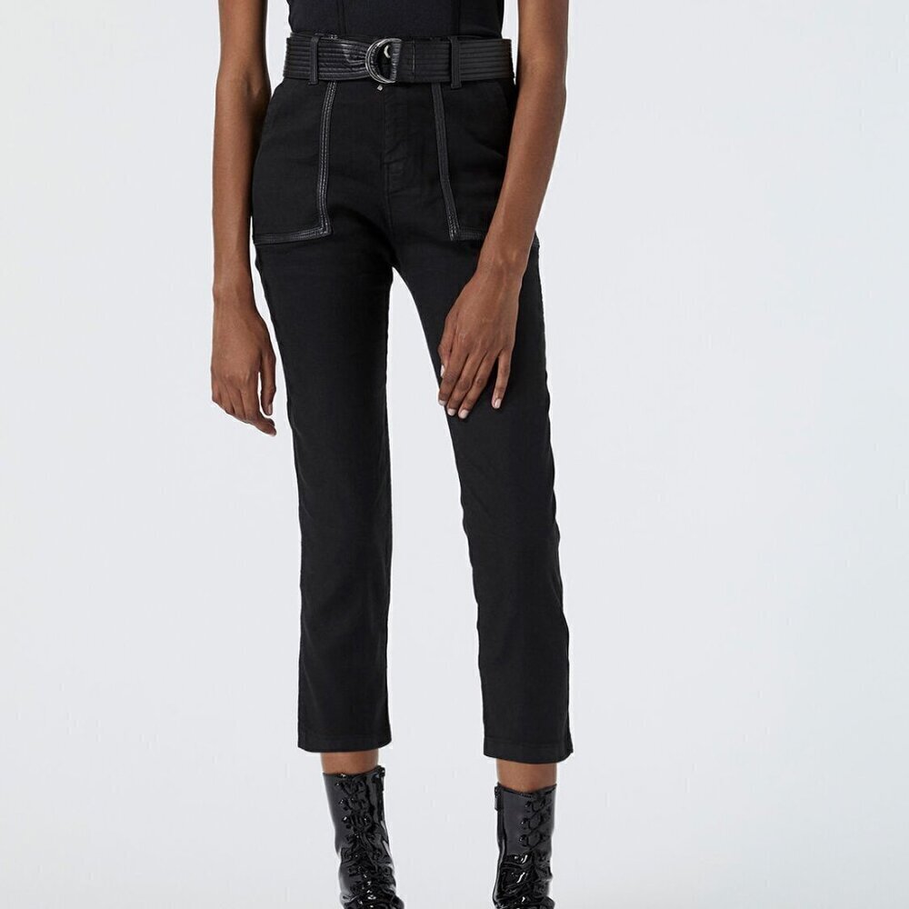 The Kooples Military Black Trousers Sz 29/30
